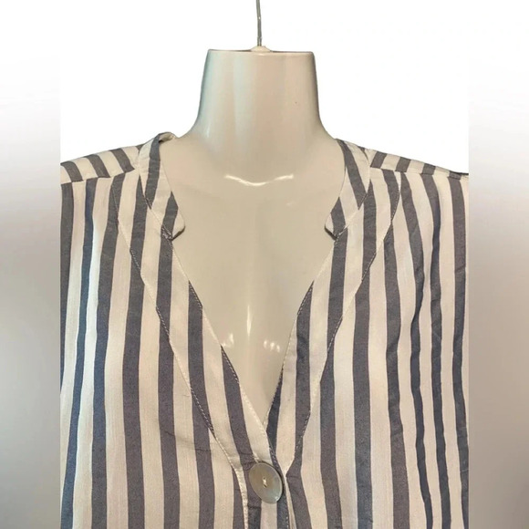 Anthropologie RD & KoKo Striped Long Line Tunic - Picture 3 of 10